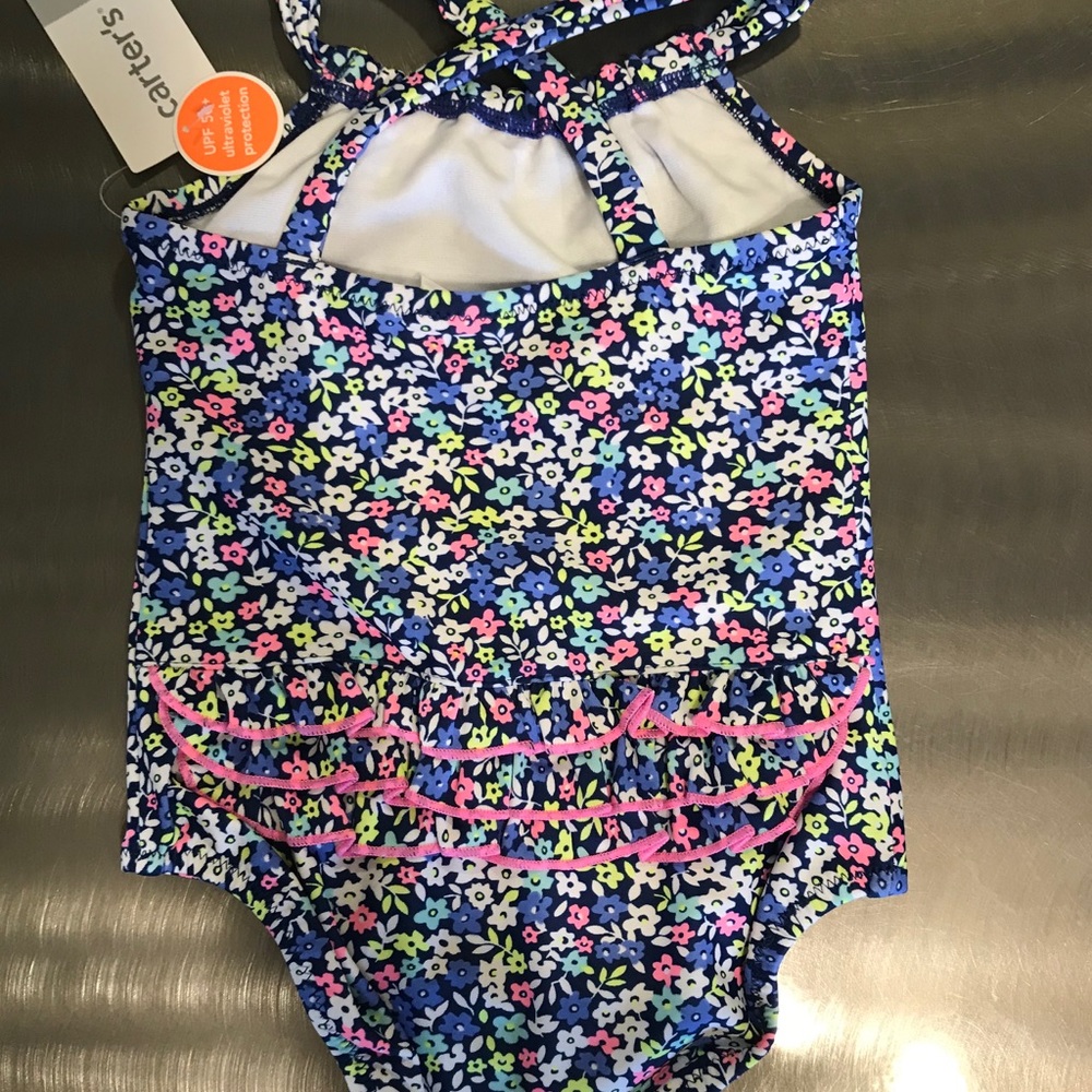 Carter’s Girls Rashguard Set | Tankini Set - Picture 6 of 6